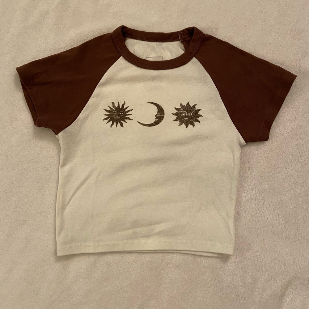 Full Tilt Sun and moon crop top